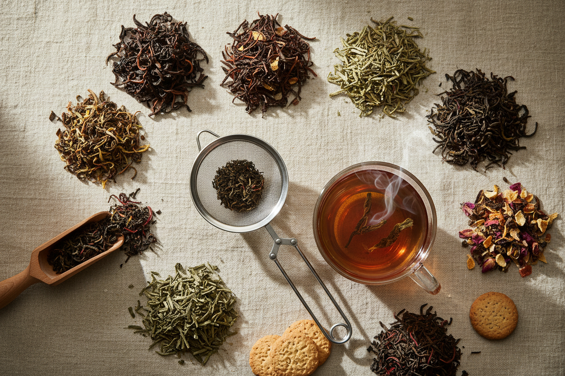 A Beginner's Guide to Loose Leaf Tea: Types, Brewing Tips & Storage