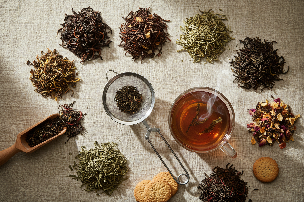 A Beginner's Guide to Loose Leaf Tea: Types, Brewing Tips & Storage