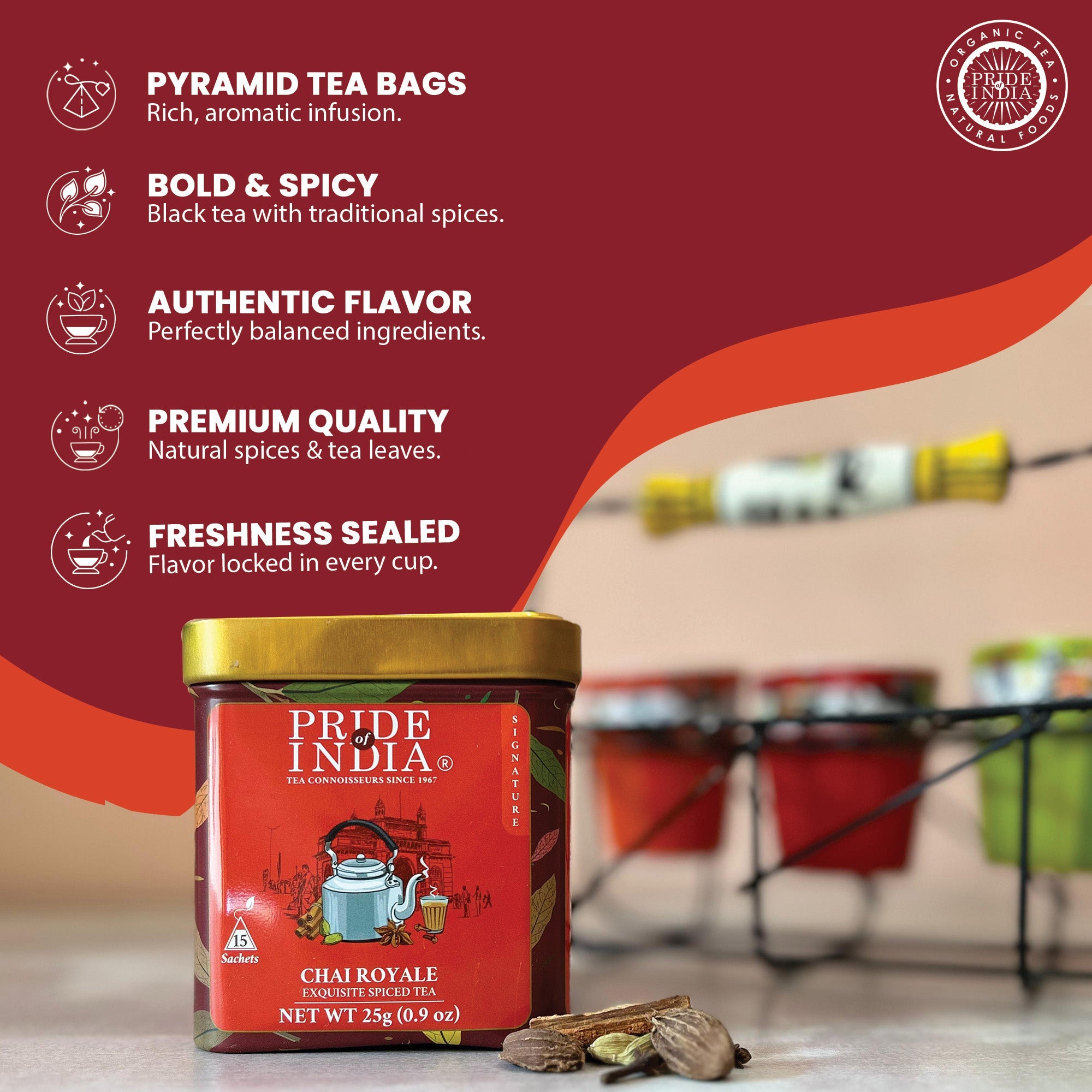 Chai Royale - Exquisite Spiced Tea Bags