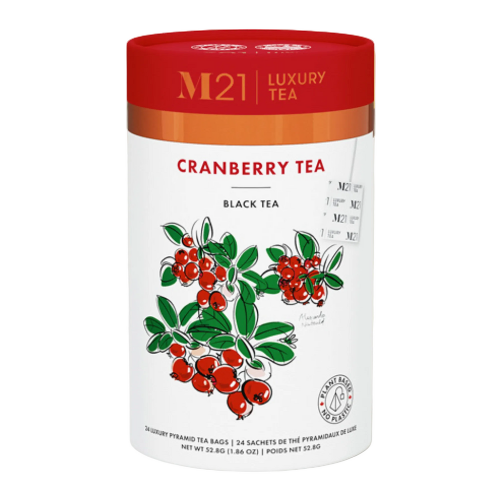 Cranberry Luxury Black Tea - 12ct Canister