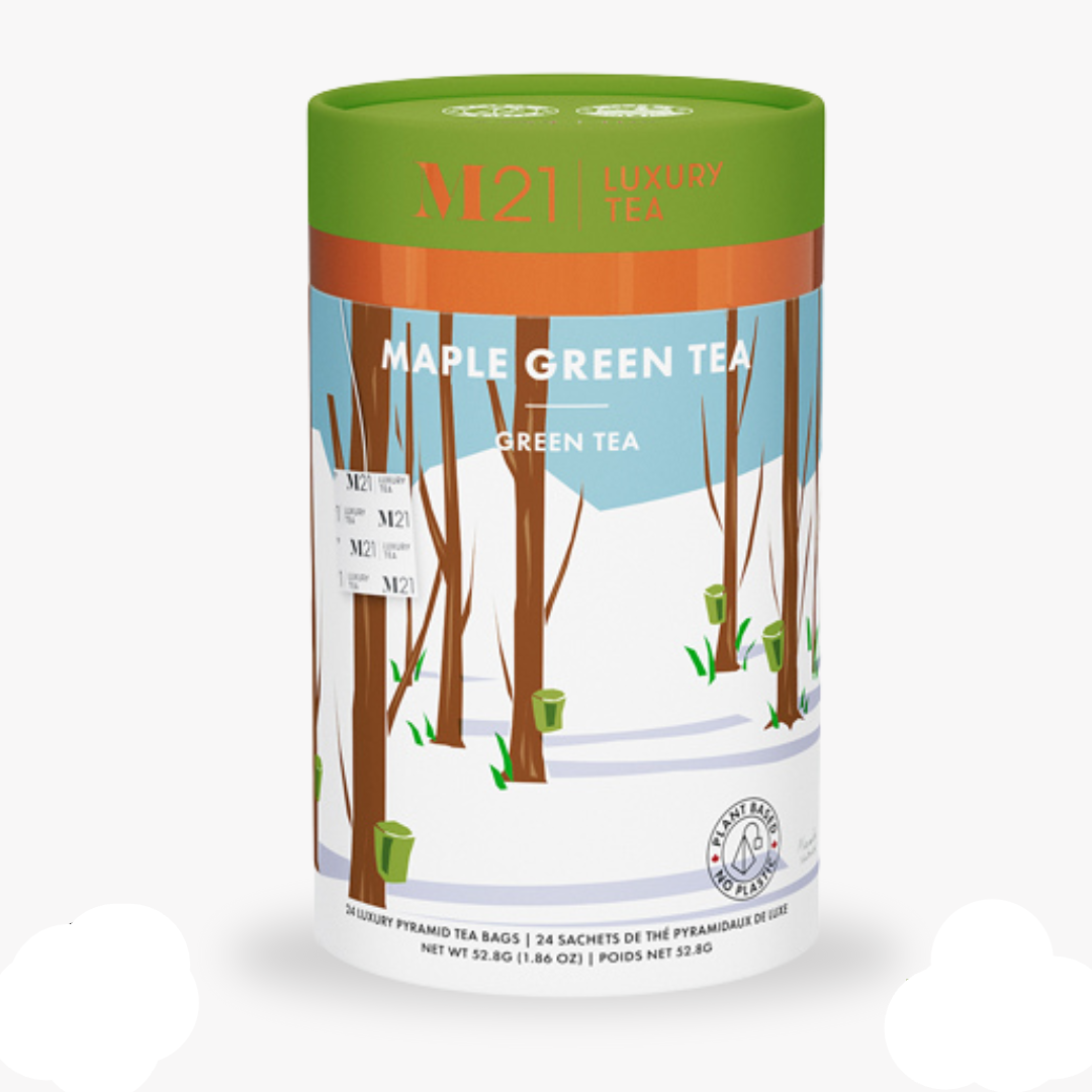 Maple Luxury Green Tea - 24ct Canister