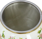 Vintage Enamel Teapot w/ Strainer (1L)