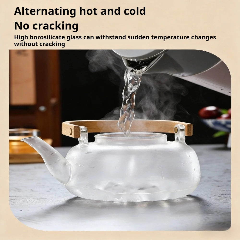 Glass Teapot w/ Filter (1000ml)