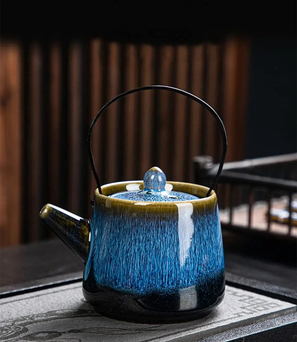 Elegant Gongfu Porcelain Tea Set
