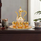 Large Vintage Turkish Tea & Coffee Set (6pc)