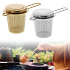 Mesh Tea Infuser with Lid (Stainless Steel)