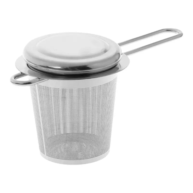Mesh Tea Infuser with Lid (Stainless Steel)