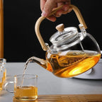 Glass Teapot w/ Filter (1000ml)