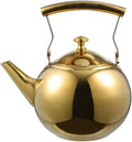 Gold Stainless Steel Tea Kettle (2L)