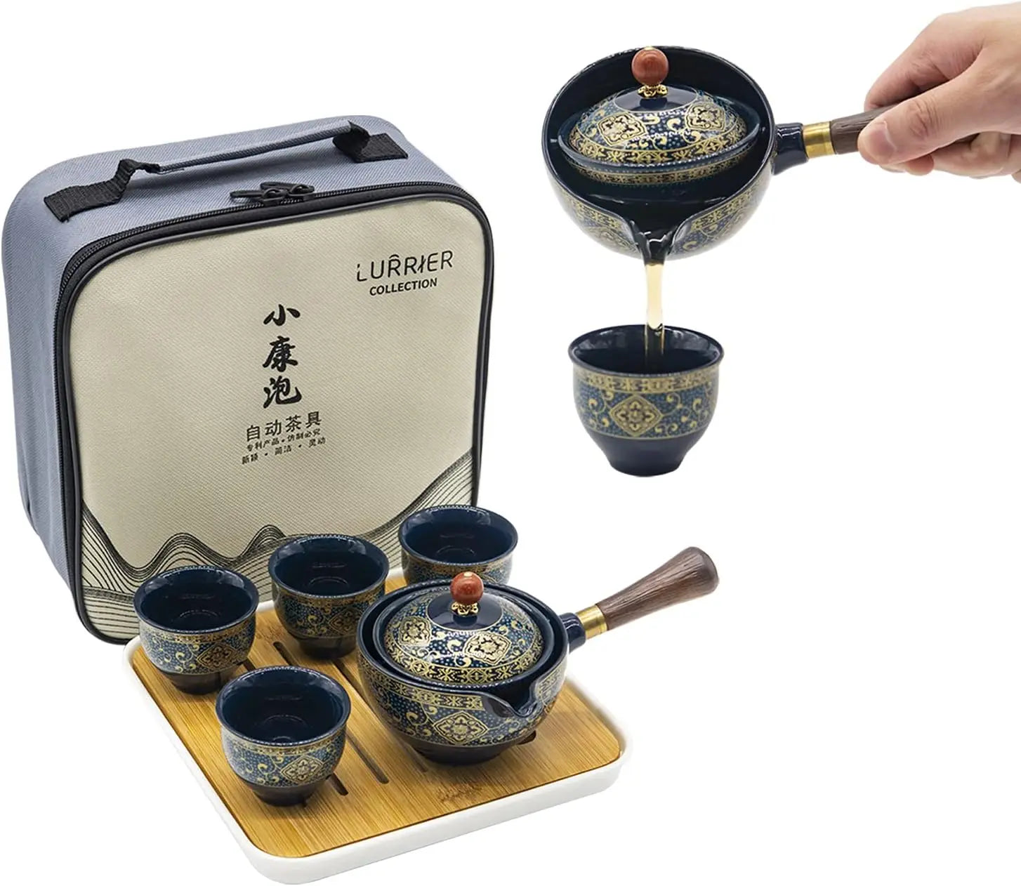 Portable Gongfu Tea Set with Infuser