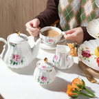 Vintage British Tea Set (6pc Service)