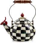 Enamel Whistling Tea Kettle