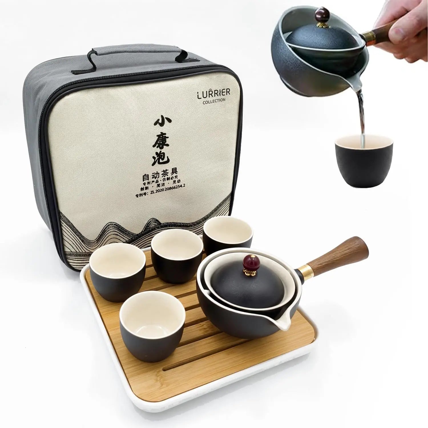 Portable Gongfu Tea Set with Infuser