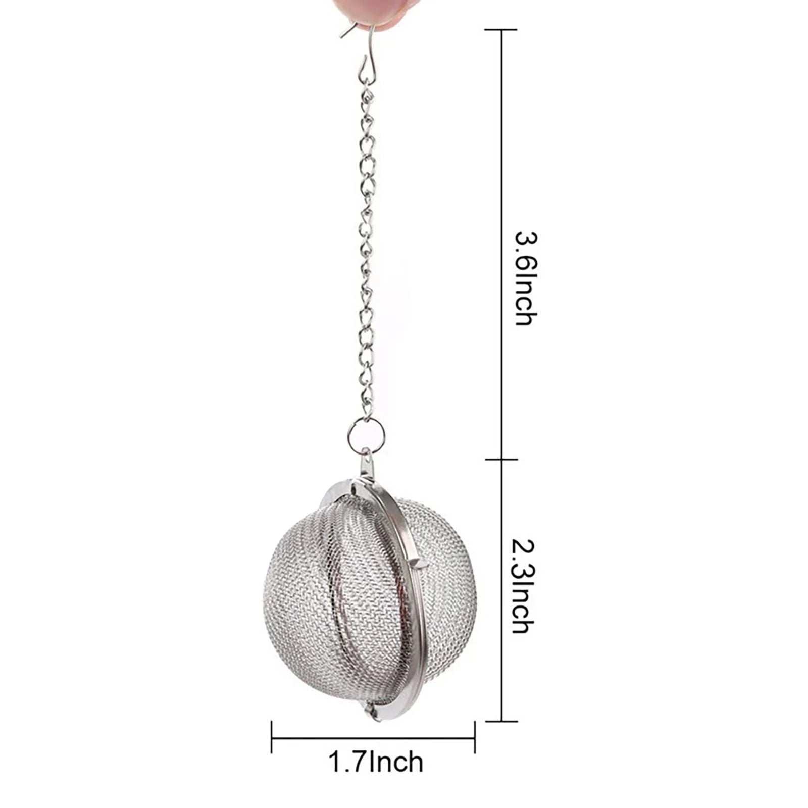 Long-Handle Tea Ball Strainer