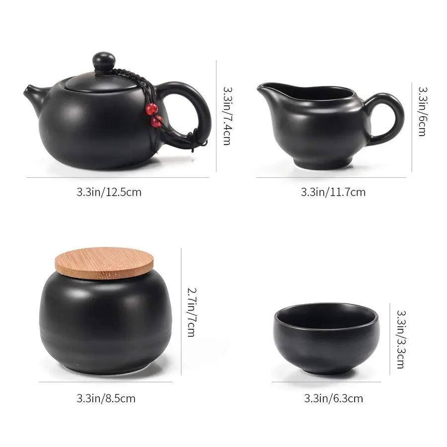 Portable Travel Tea Set with Infuser