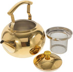 Gold Stainless Steel Tea Kettle (2L)