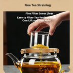 Glass Teapot w/ Filter (1000ml)