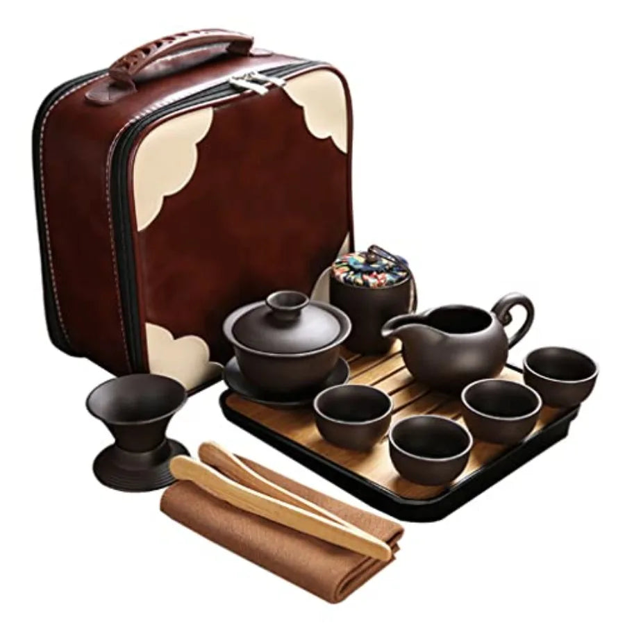 Travel Tea Set with Infuser (12pc)