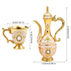 Large Vintage Turkish Tea & Coffee Set (6pc)