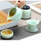 Handmade Kungfu Travel Tea Set