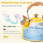 Stainless Steel Whistling Kettle (2.6QT)