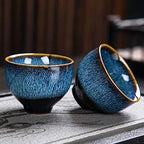 Elegant Gongfu Porcelain Tea Set