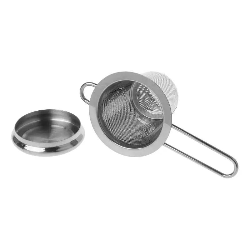 Mesh Tea Infuser with Lid (Stainless Steel)