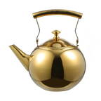 Gold Stainless Steel Tea Kettle (2L)