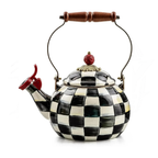 Enamel Whistling Tea Kettle