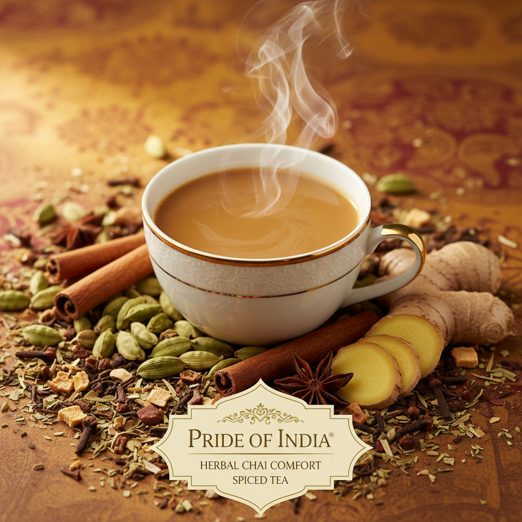 Herbal Chai - Comforting Spiced Tea Bags